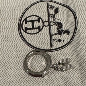 Hermes Kelly Charm Cadena Scarf Ring